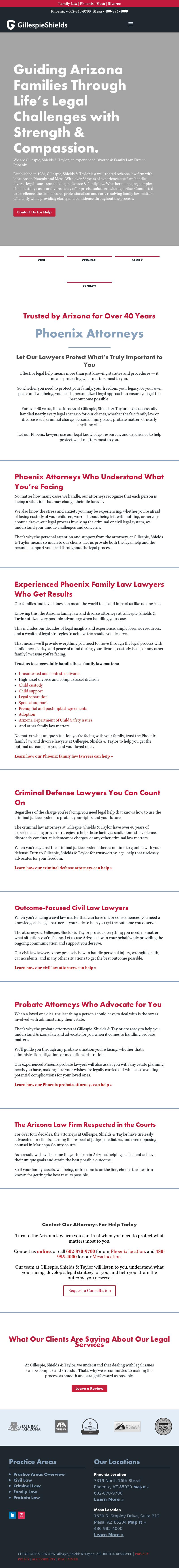 Gillespie, Shields & Durrant - Mesa AZ Lawyers