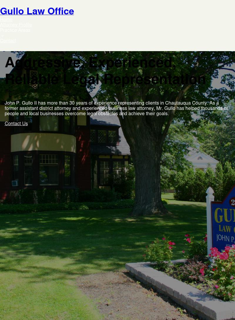 Gullo Law Office - Fredonia NY Lawyers