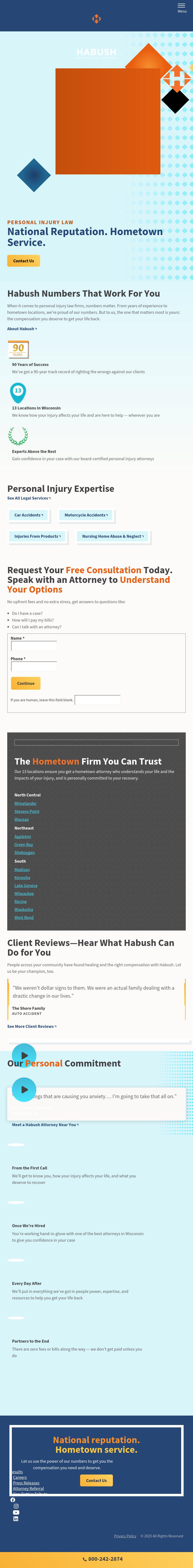 Habush Habush & Rottier S.C. - Rhinelander WI Lawyers