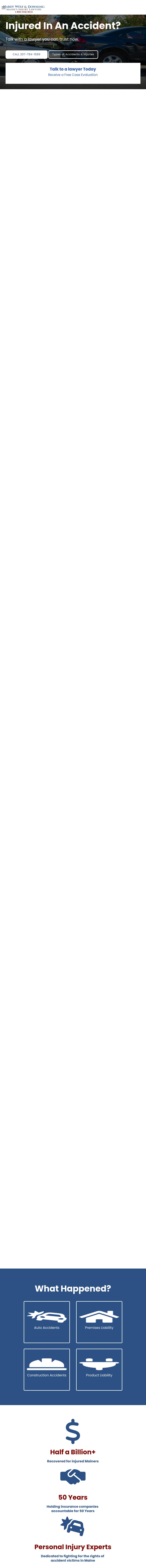 Hardy Wolf & Downing PA - Portland ME Lawyers