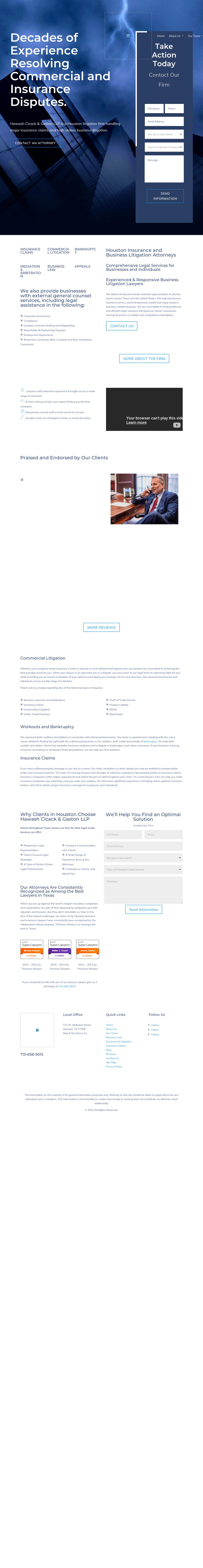 Hawash Cicack & Gaston, LLP - Houston TX Lawyers