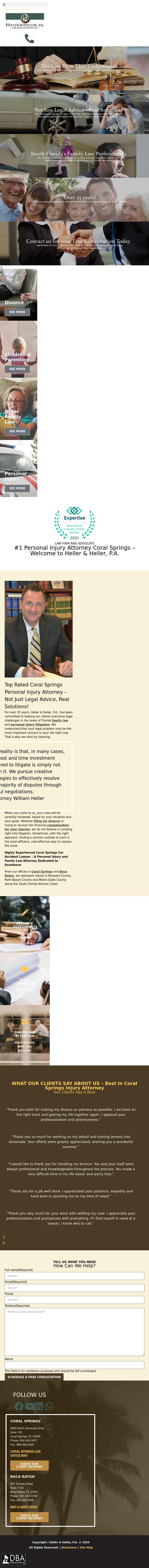 Heller & Heller, P.A. - Coral Springs FL Lawyers