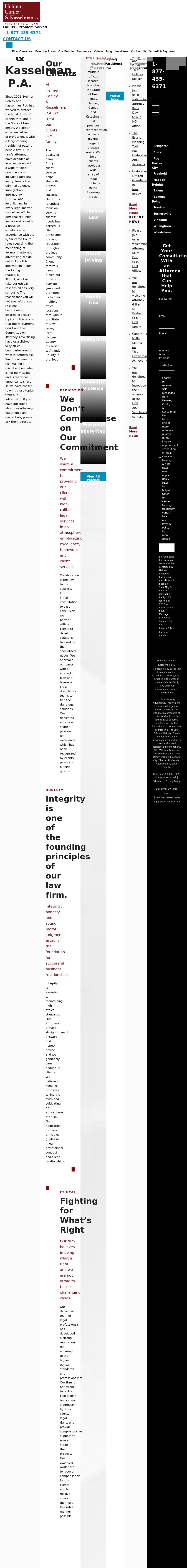 Helmer, Conley & Kasselman, P.A. - Freehold NJ Lawyers