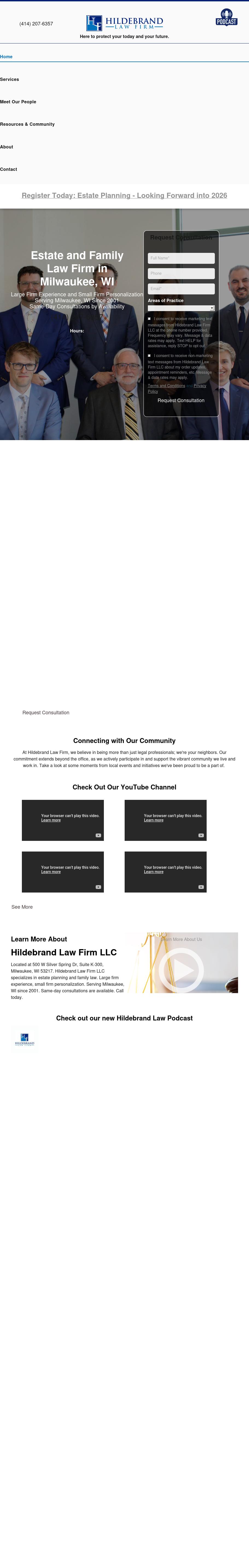 Hildebrand Law Firm, LLC - Milwaukee WI Lawyers