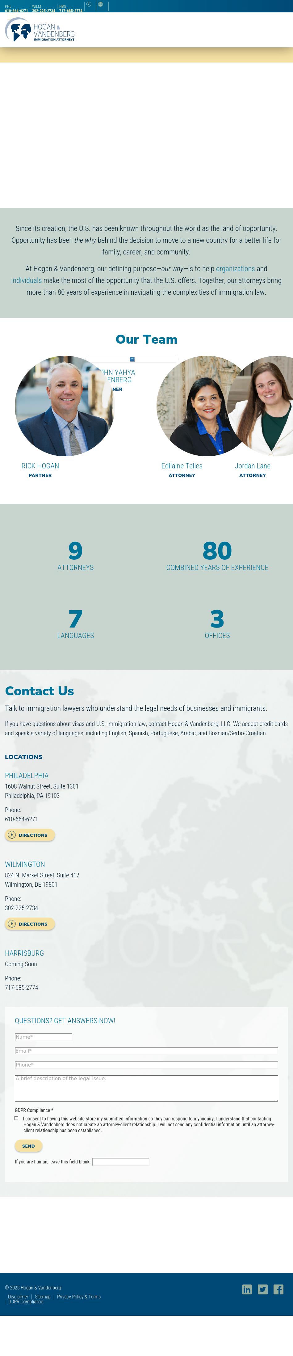 Hogan & Vandenberg, L.L.C. - Philadelphia PA Lawyers