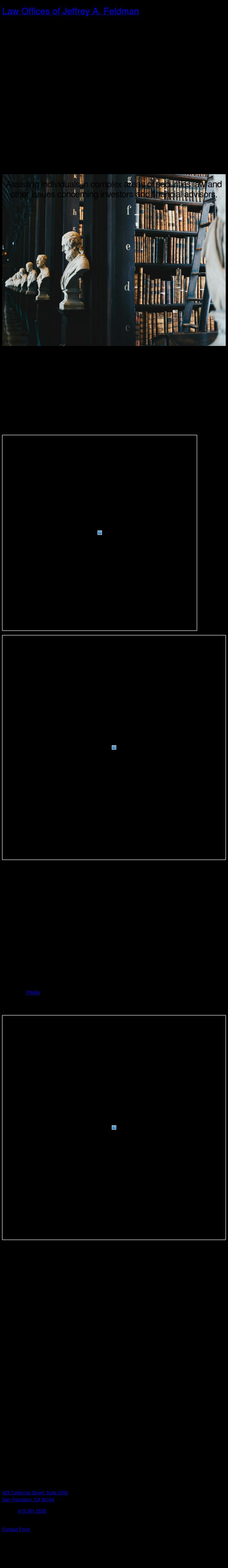 Jeffrey A. Feldman, Attorney at Law - San Francisco CA Lawyers