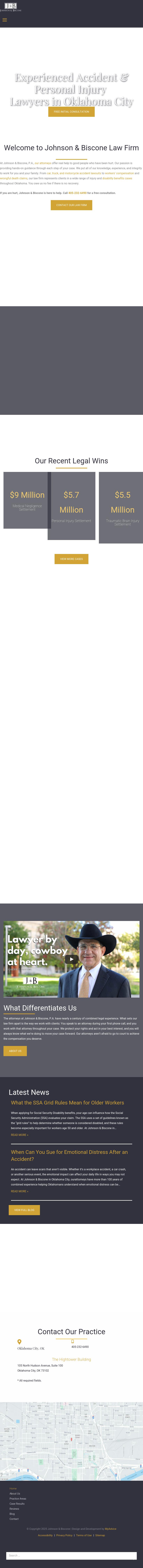 Johnson & Biscone - Oklahoma City OK Lawyers