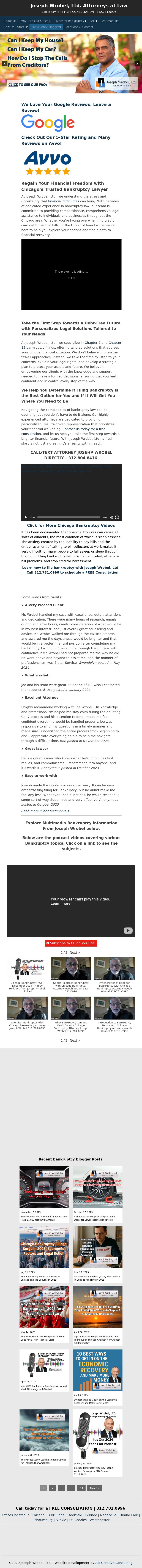 Joseph Wrobel, Ltd. - Chicago IL Lawyers