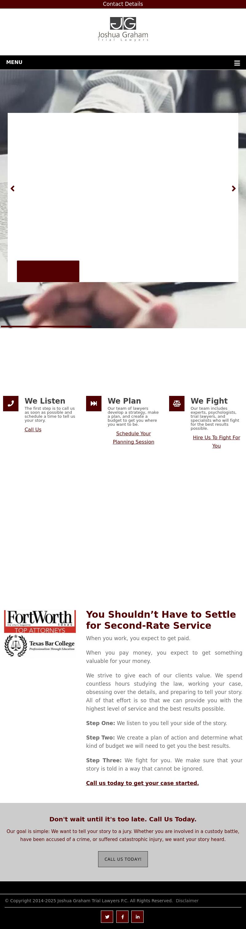 Joshua Graham & Associates, PLLC. - Fort Worth TX Lawyers