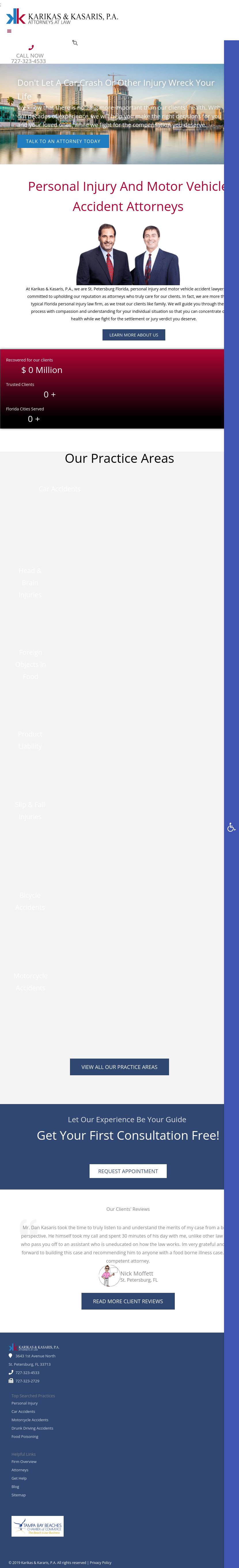 Karikas & Kasaris, P.A. - St. Petersburg FL Lawyers
