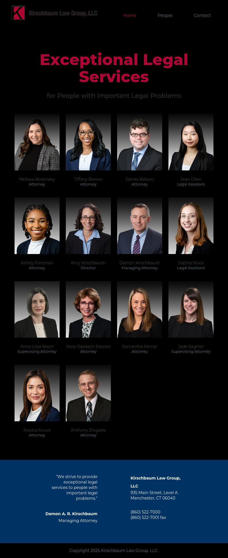 Kirschbaum Law Firm, LLC - Wethersfield CT Lawyers