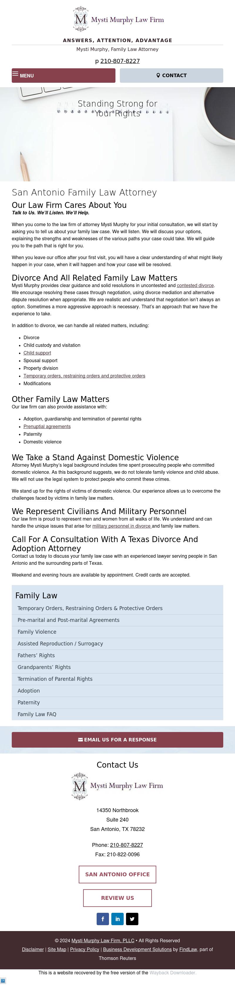 Mysti Murphy Law Firm - San Antonio TX Lawyers