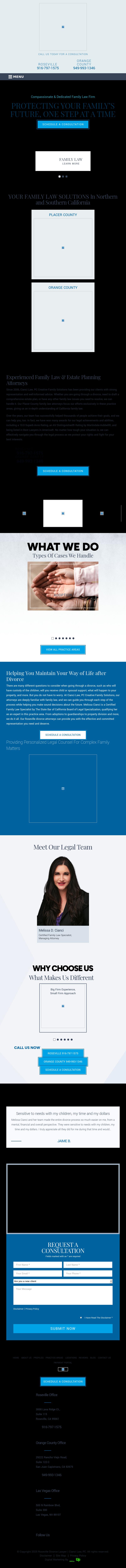 Law Office of Cecil & Cianci, PC - Roseville CA Lawyers