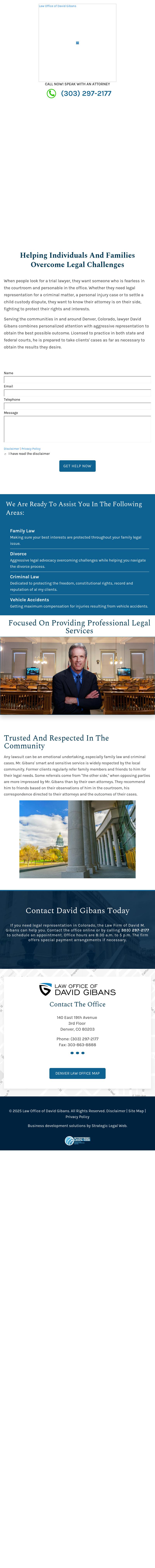Law Office of David Gibans - Denver CO Lawyers