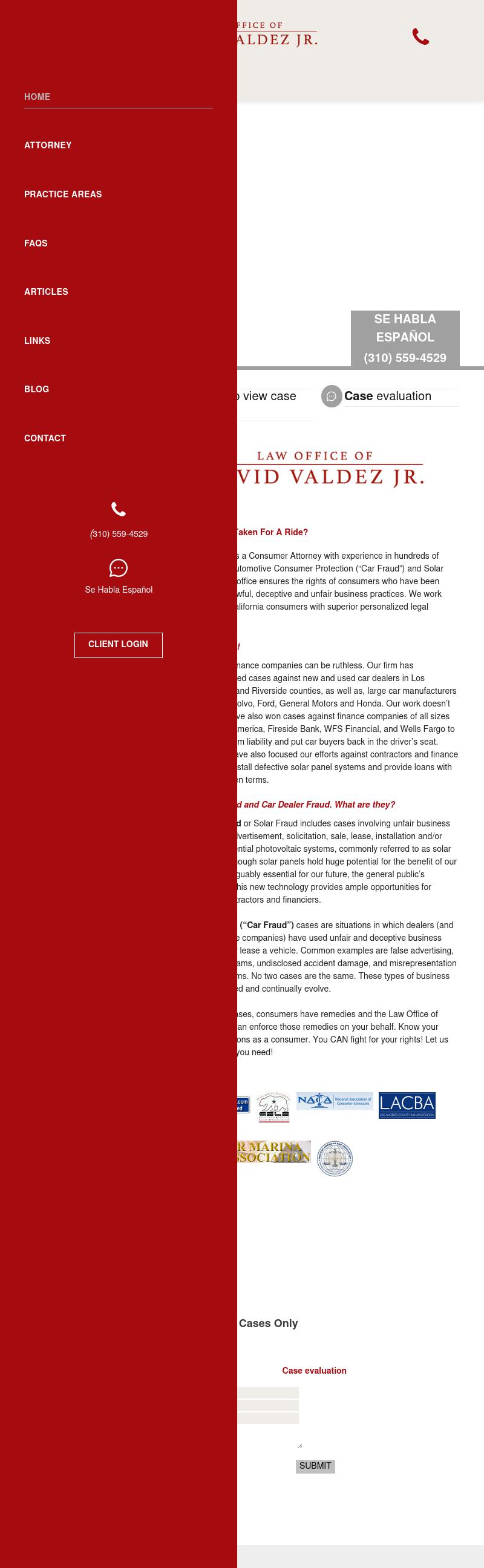 Law Office of David Valdez Jr. - Culver City CA Lawyers