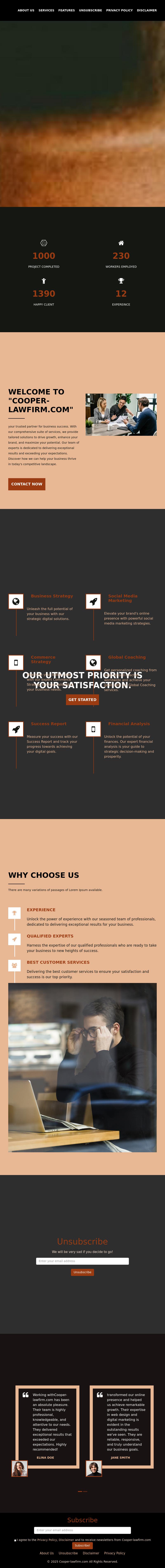 LAW OFFICE OF JAMES T. COOPER - Charleston WV Lawyers