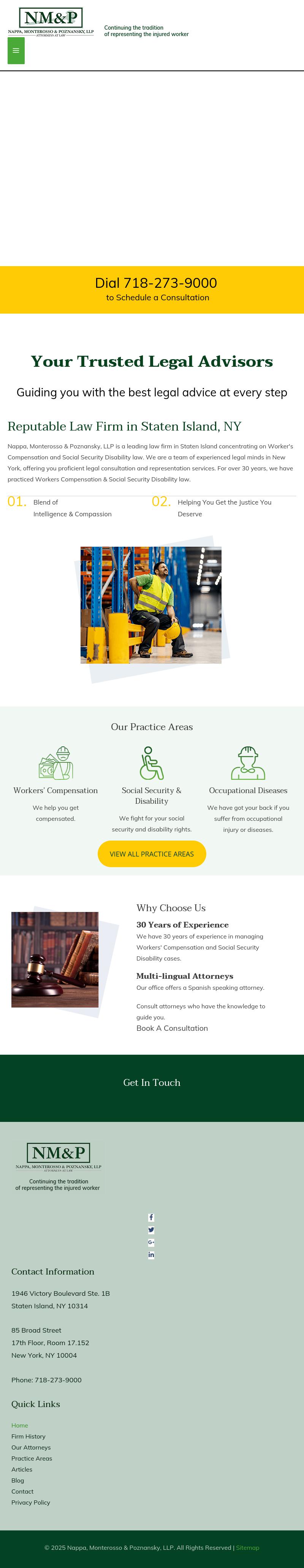 Law office of Jonathan H. Poznansky - Staten Island NY Lawyers