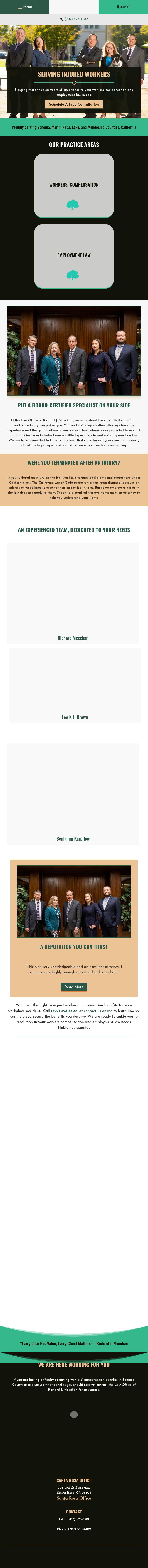 Law Office of Richard J. Meechan - Santa Rosa CA Lawyers