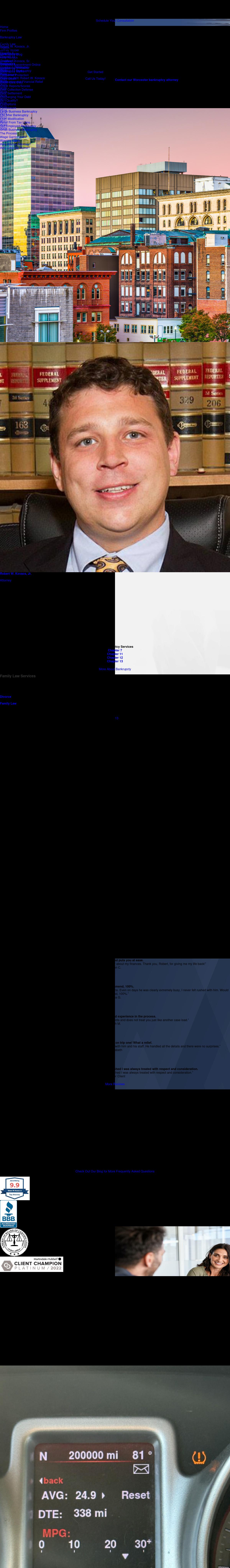 Law Office of Robert W Kovacs Jr - Worcester MA Lawyers