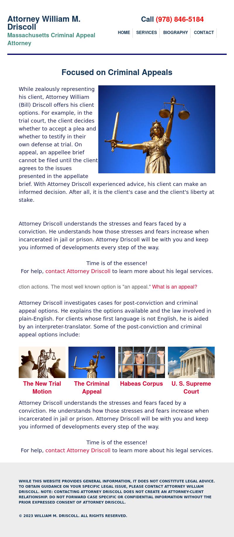 Law Office of William M. Driscoll - Chelmsford MA Lawyers