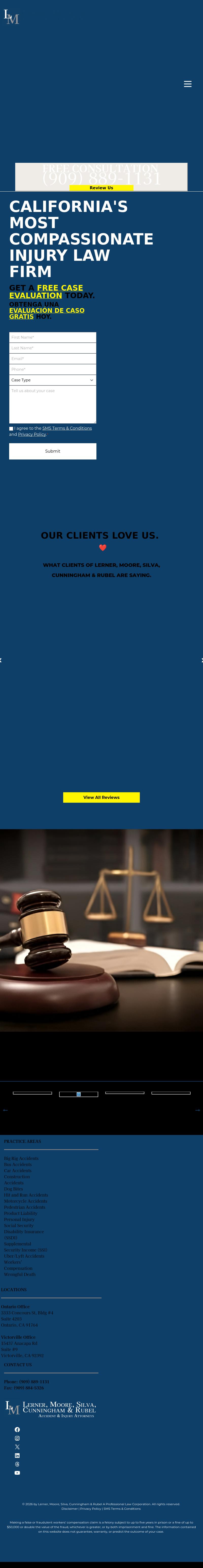 Lerner, Moore, Silva, Cunningham & Rubel - Victorville CA Lawyers