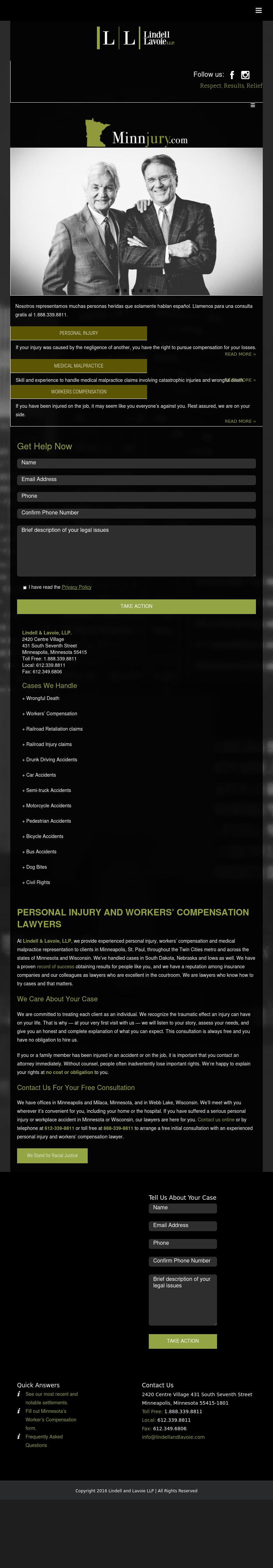 Lindell & Lavoie LLP - Minneapolis MN Lawyers