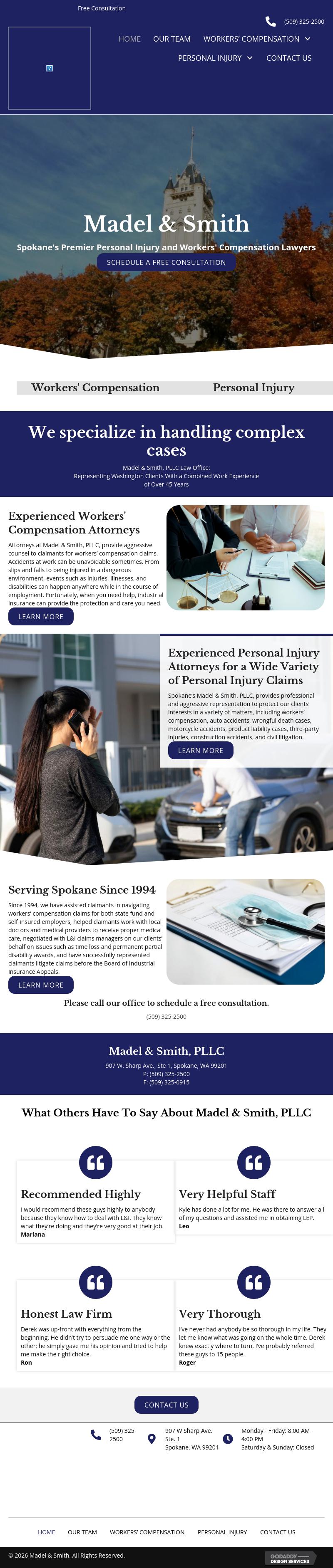 Madel and Smith Law Office - Spokane WA Lawyers