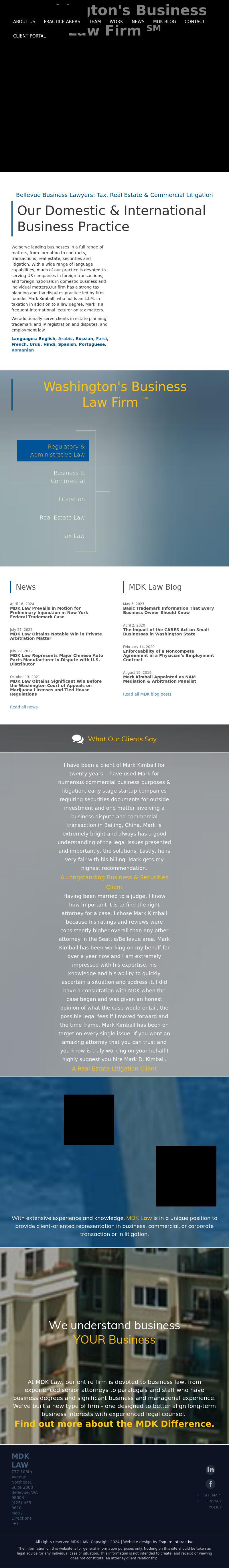 MDK Law - Bellevue WA Lawyers