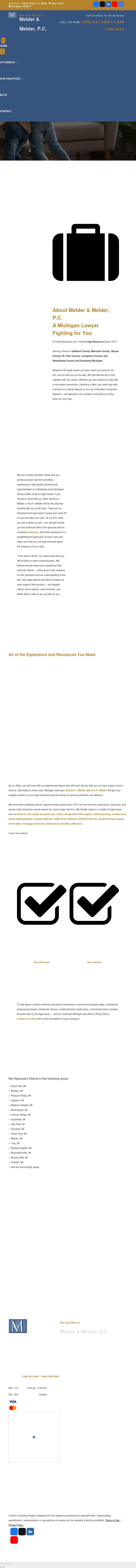 Melder & Melder, P.C. - Royal Oak MI Lawyers
