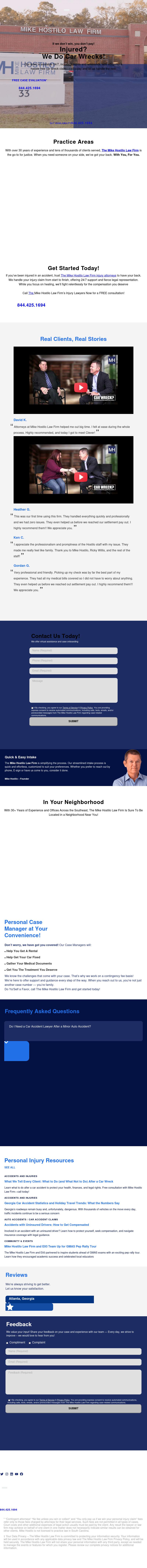 Michael Hostilo, Attorney at Law - Augusta GA Lawyers