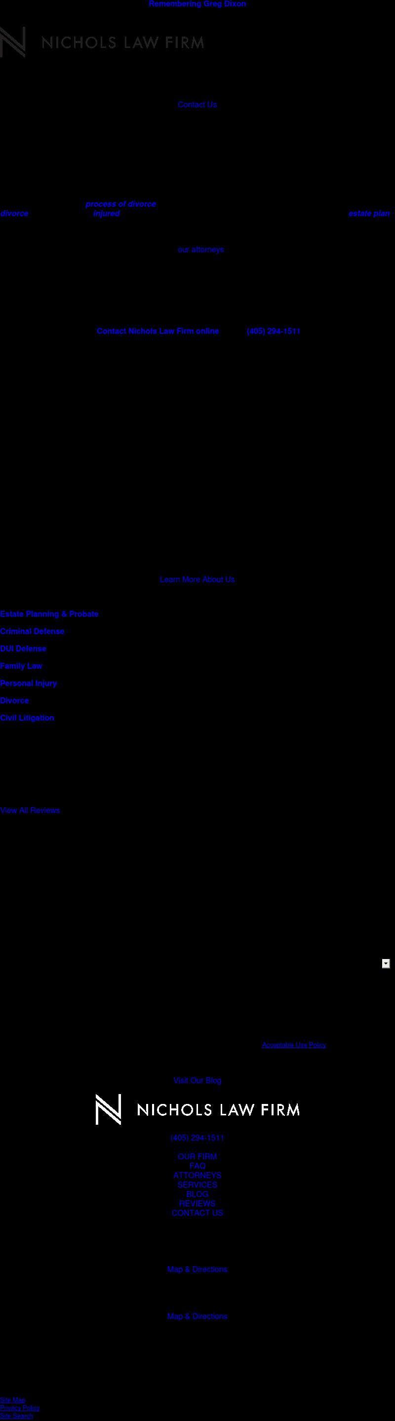 Nichols Law Firm - Norman OK Lawyers