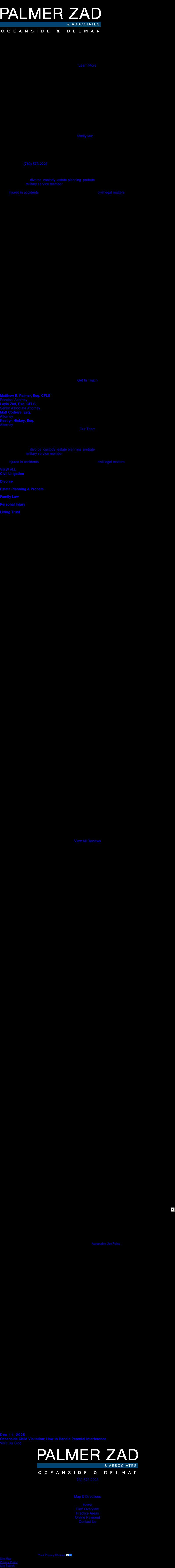 Palmer Rodak & Associates - Oceanside CA Lawyers