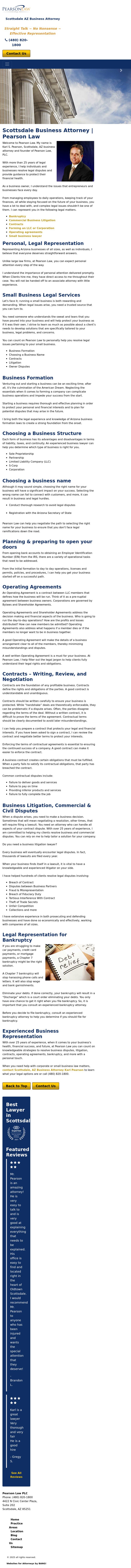 Pearson Law, PLC - Scottsdale AZ Lawyers