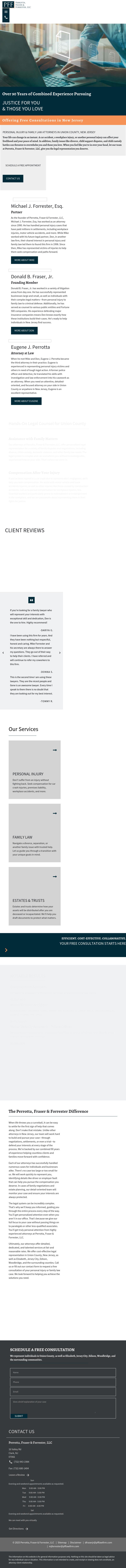 Perrotta, Fraser & Forrester, LLC - Clark NJ Lawyers