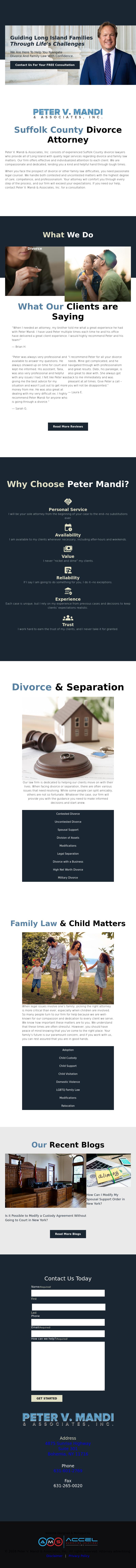 Peter V. Mandi & Associates, Inc. - Bohemia NY Lawyers