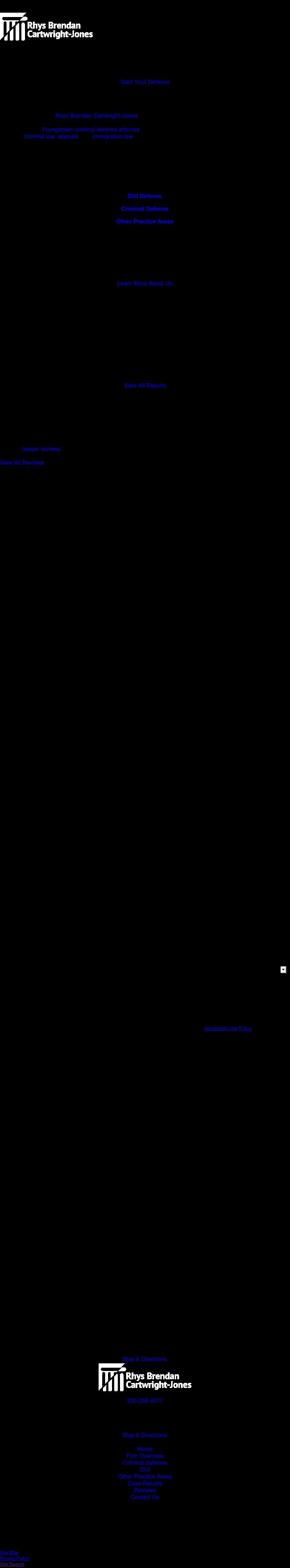 Rhys Brendan Cartwright-Jones, Attorney and Counselor at Law - Youngstown OH Lawyers