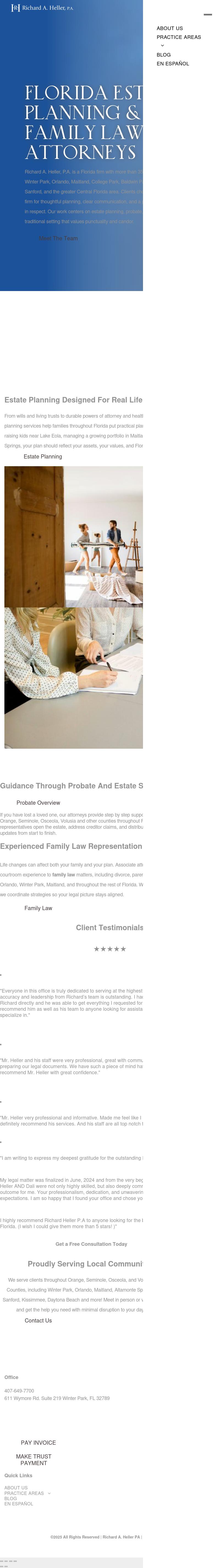Richard A. Heller, P.A. - Orlando FL Lawyers