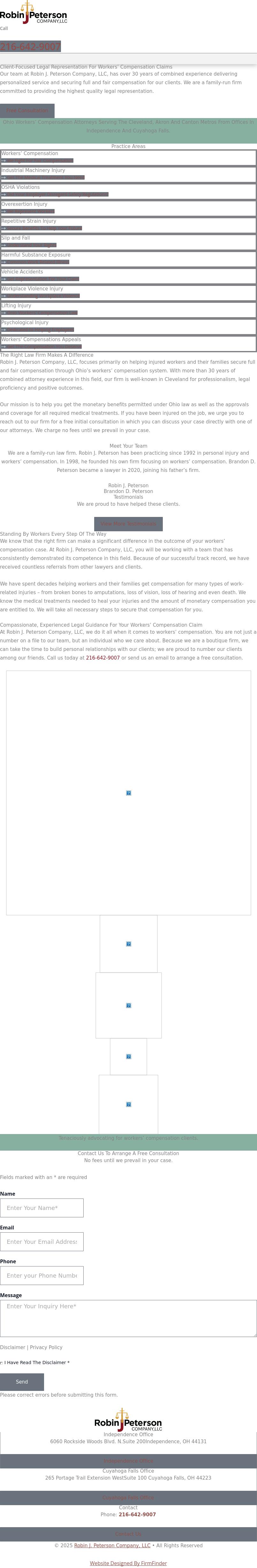 Robin J. Peterson Company, LLC - Independence OH Lawyers