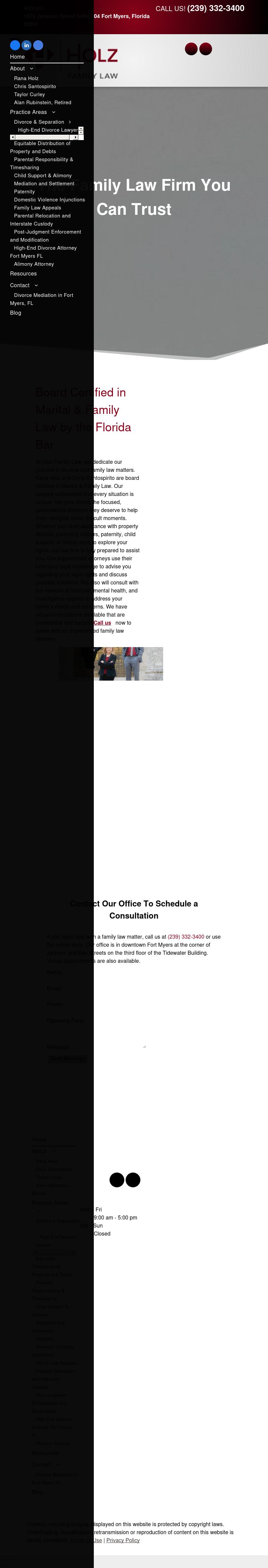 Rubinstein, Holz & King, P.A. - Fort Myers FL Lawyers