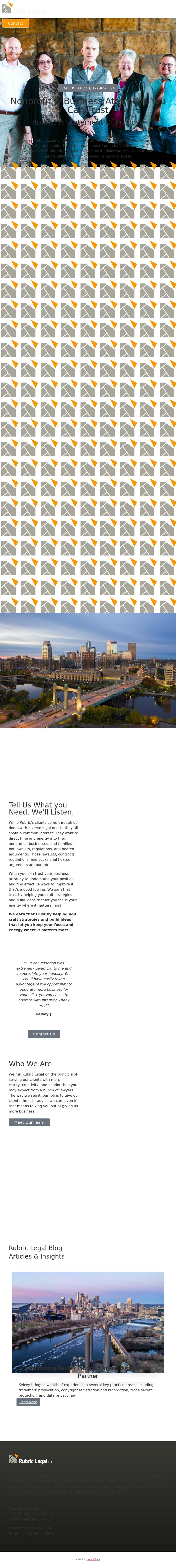 Rubric Legal LLC - Minneapolis MN Lawyers