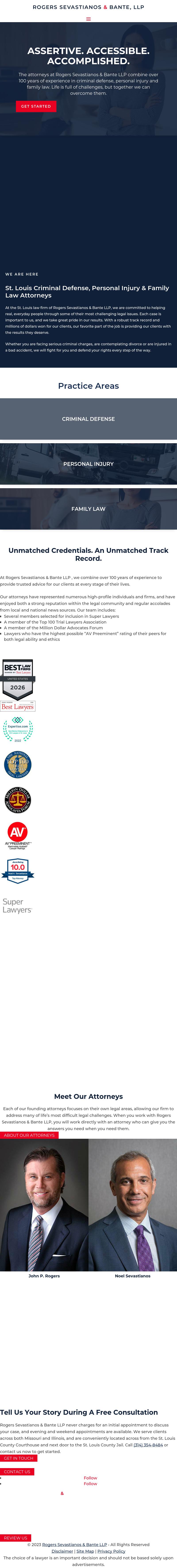 Sevastianos & Associates, P.C. - St. Louis MO Lawyers