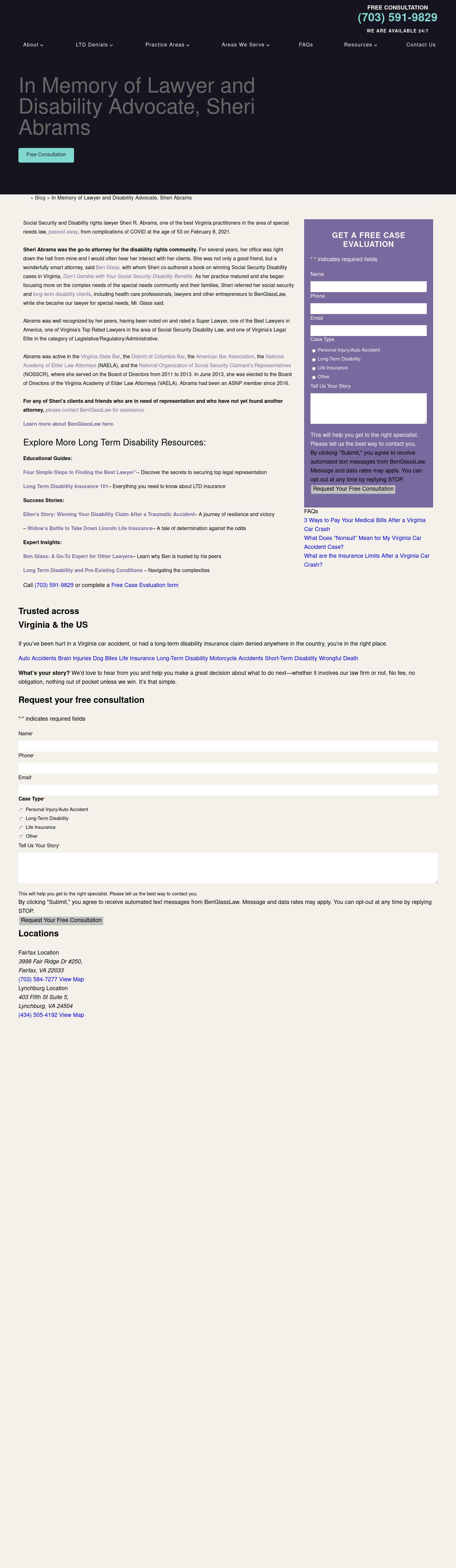 Sheri R. Abrams PLLC - Oakton  VA Lawyers