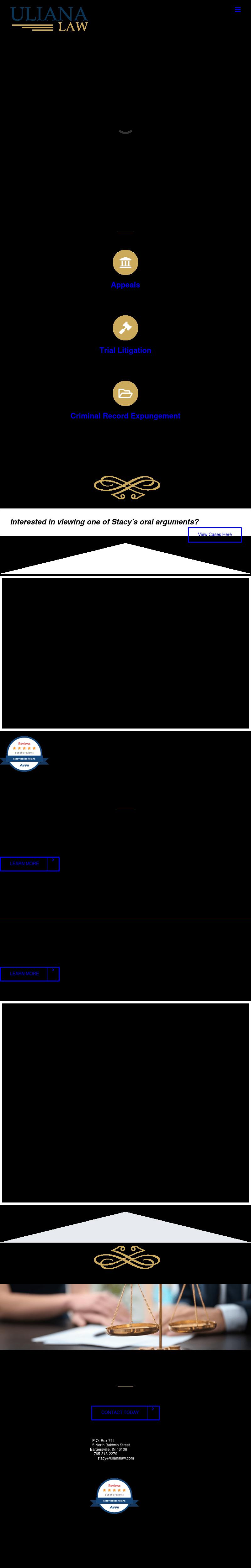 Stacy Uliana, Attorney At Law - Bargersville IN Lawyers