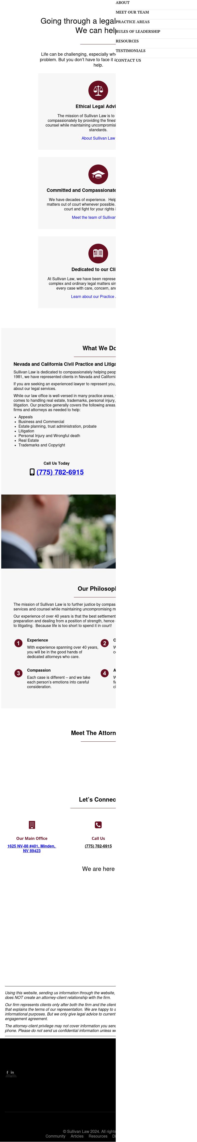 Sullivan Law - Minden NV Lawyers