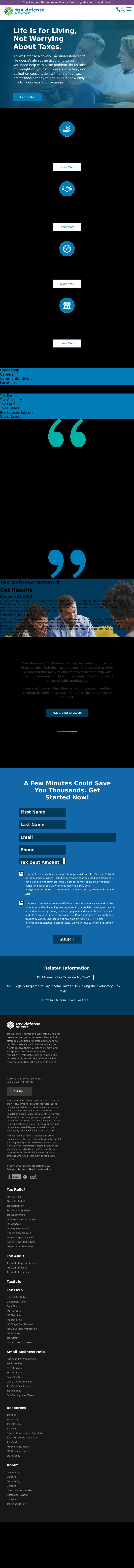 Tax Defense Network, LLC - Jacksonville FL Lawyers