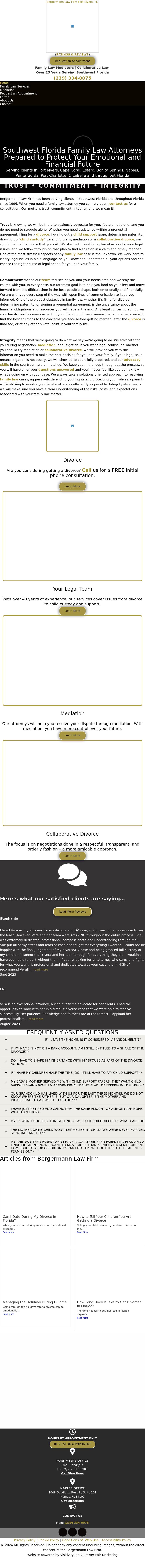 The Bergermann Law Firm - Fort Myers FL Lawyers