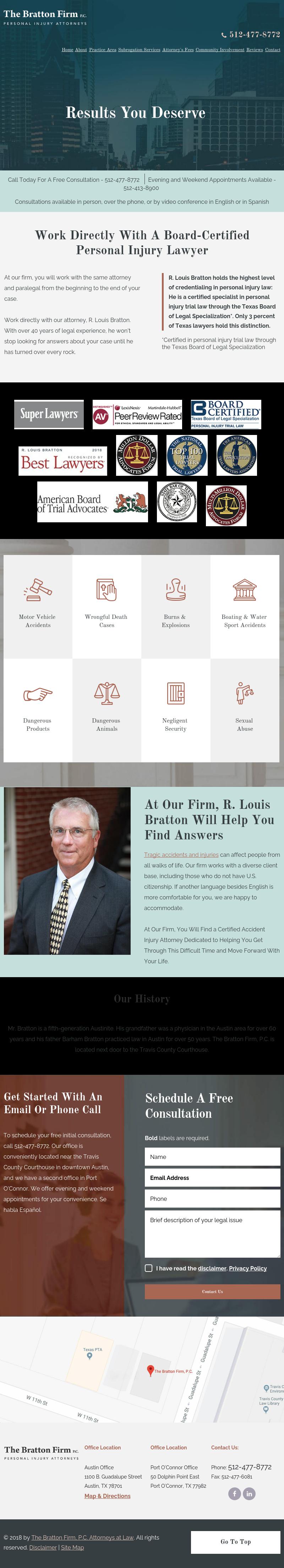 The Bratton Firm, P.C. - Austin TX Lawyers