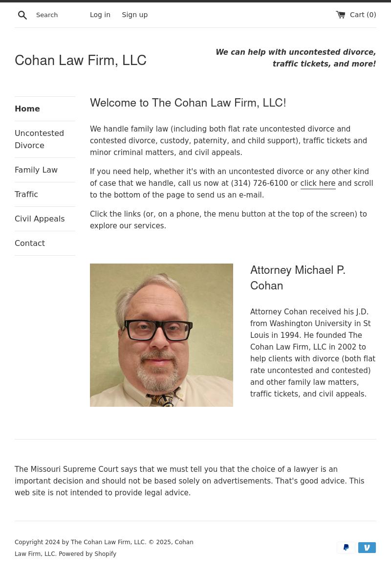 The Cohan Law Firm, L.L.C. - St. Louis MO Lawyers
