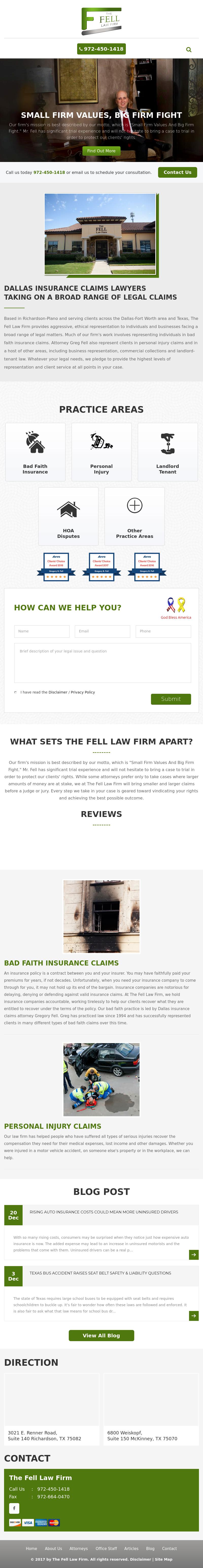 The Fell Law Firm - Richardson TX Lawyers