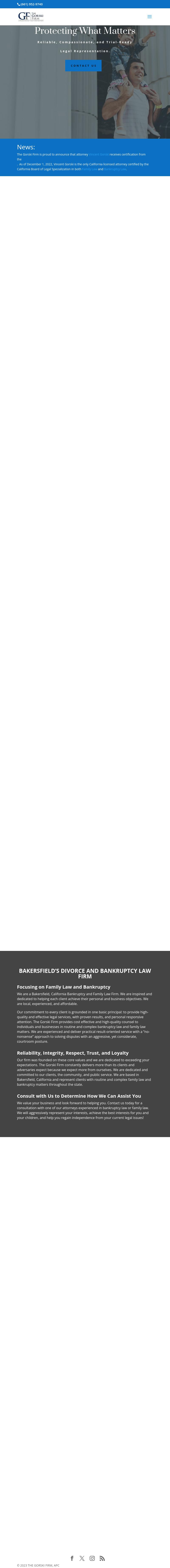 The Gorski Law Firm - Bakersfield CA Lawyers